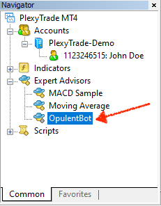 OpulentBot Expert Advisors list